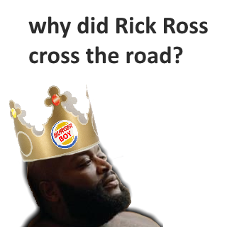 Rick Ross Button