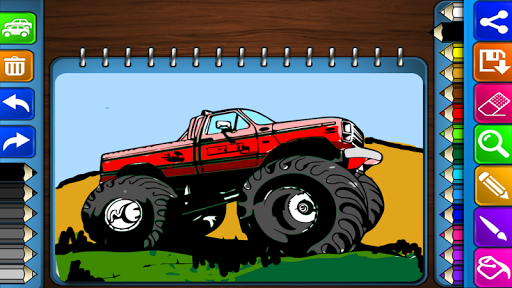 Monster Truck Coloring