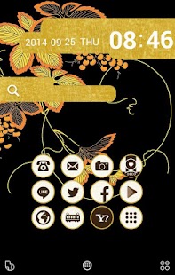 How to download 秋の黒和柄【壁紙画像アイコン 無料きせかえ】buzzHOME lastet apk for bluestacks