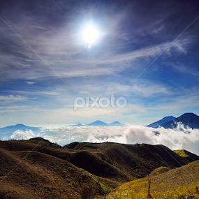 After Sunrise is Over by Kresnata Adijaya - Landscapes Mountains & Hills