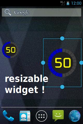 Battery Solo Widget Android