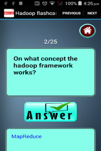 Hadoop Flash Cards Screenshots 2