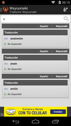 Traductor Wayuunaiki