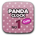 Panda Clock No1 Cute logo