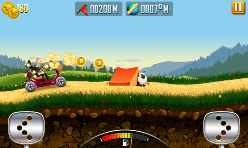    Angry Gran - Hill Racing Car- screenshot  