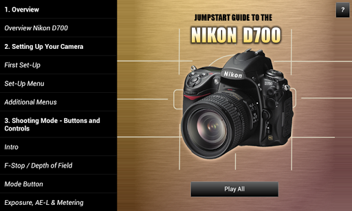 【免費攝影App】Guide to Nikon D700-APP點子