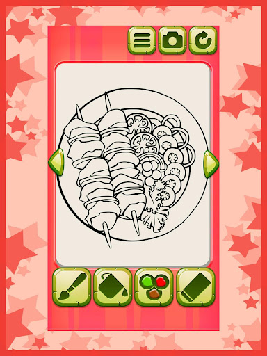 【免費家庭片App】Food Coloring Book-APP點子