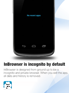 InBrowser - Inkognito Surfen Screenshot