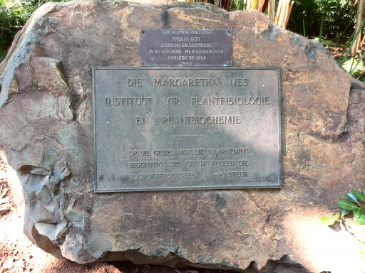 Margaretha Mes Institute of Plant Pathology and Biochemistry Plaque