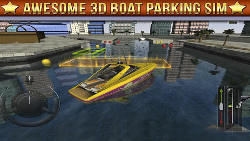 3D Boat Parking Simulator Game