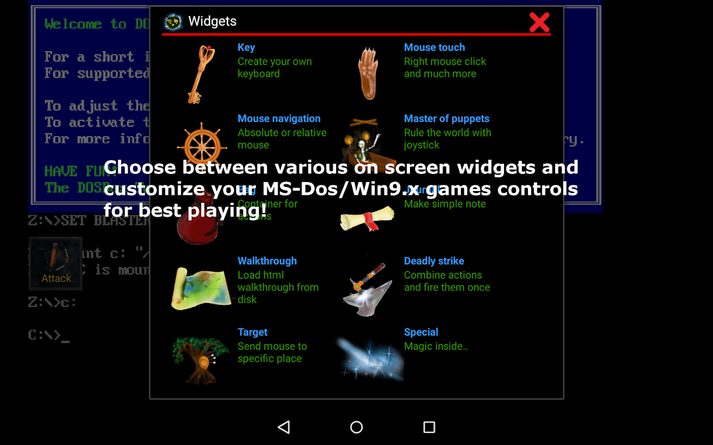    Magic DosBox- screenshot  