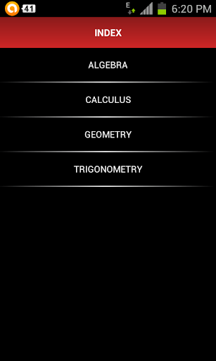 Mathematical Formulae