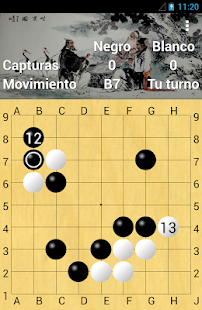 Captura de pantalla de la aplicacion Android GOdroid