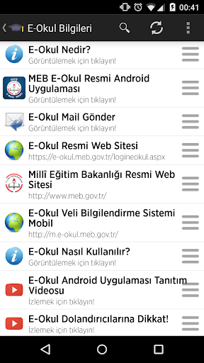Turkish e-School Information