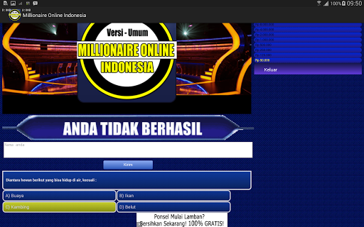 【免費教育App】Millionaire Online Indonesia-APP點子