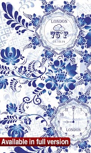 Free Download FREE Beautiful Flower Clock APK