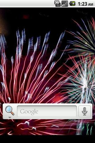July 4th Live Wallpaper Screen 3