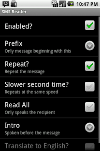 SMS Translate and Read Demo Screenshots 0