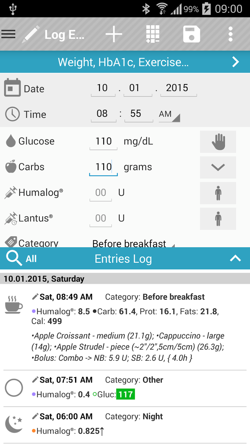 Diabetes:M License Screen 2