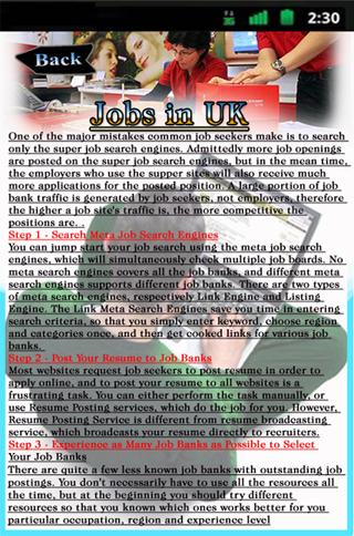 Jobs in UK