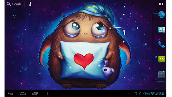 Booboo : Cute little monster Live Wallpaper free(圖5)-速報App