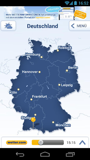 wetter.com Niederschlagsradar