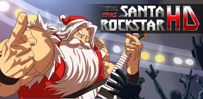 Santa Rockstar