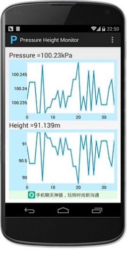 Pressure Height Monitor