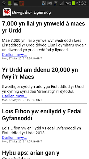 Newyddion Cymraeg