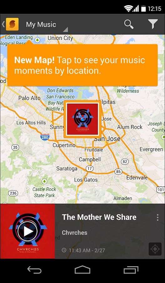 SoundHound screenshot