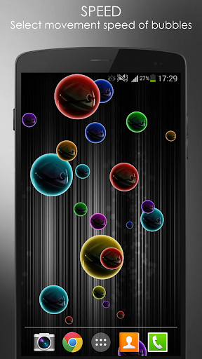 Neon Bubble Live Wallpaper