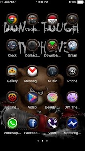 How to install Dont Touch C Launcher Theme 4.1.1 unlimited apk for bluestacks