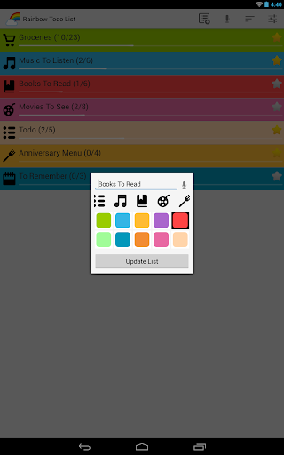 【免費生產應用App】Rainbow Todo List-APP點子