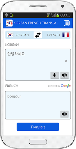 Korean French Translator