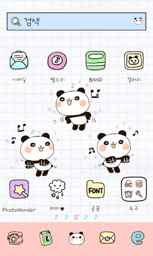 Panda stick dodol launcher