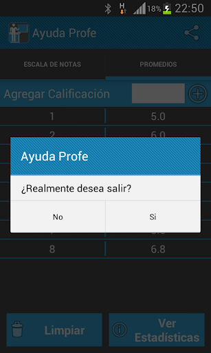 【免費教育App】Ayuda Profe Pro (Escala Notas)-APP點子