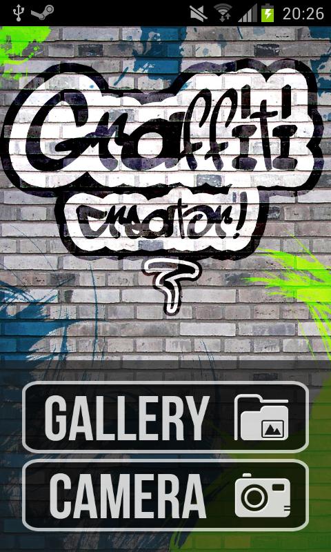Android application Graffiti creator! screenshort