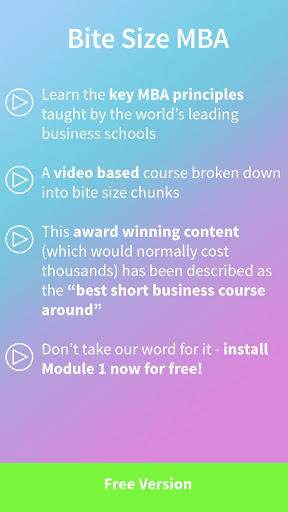 BiteSize MBA : Free Version