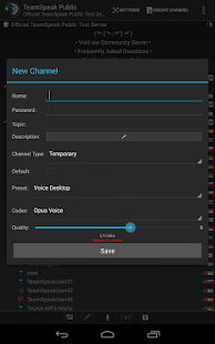 TeamSpeak 3 Screenshot