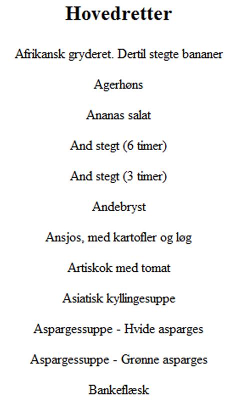 Kogebogen med lækre opskrifter Screen 2