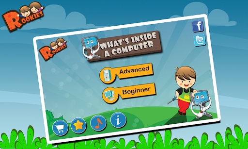 Rookies Computer Free Kids App