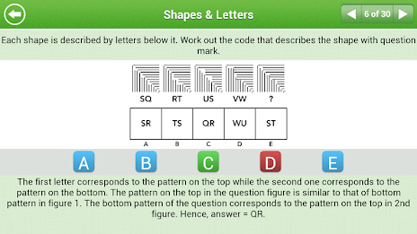 11+ Non-verbal Reasoning poster 7