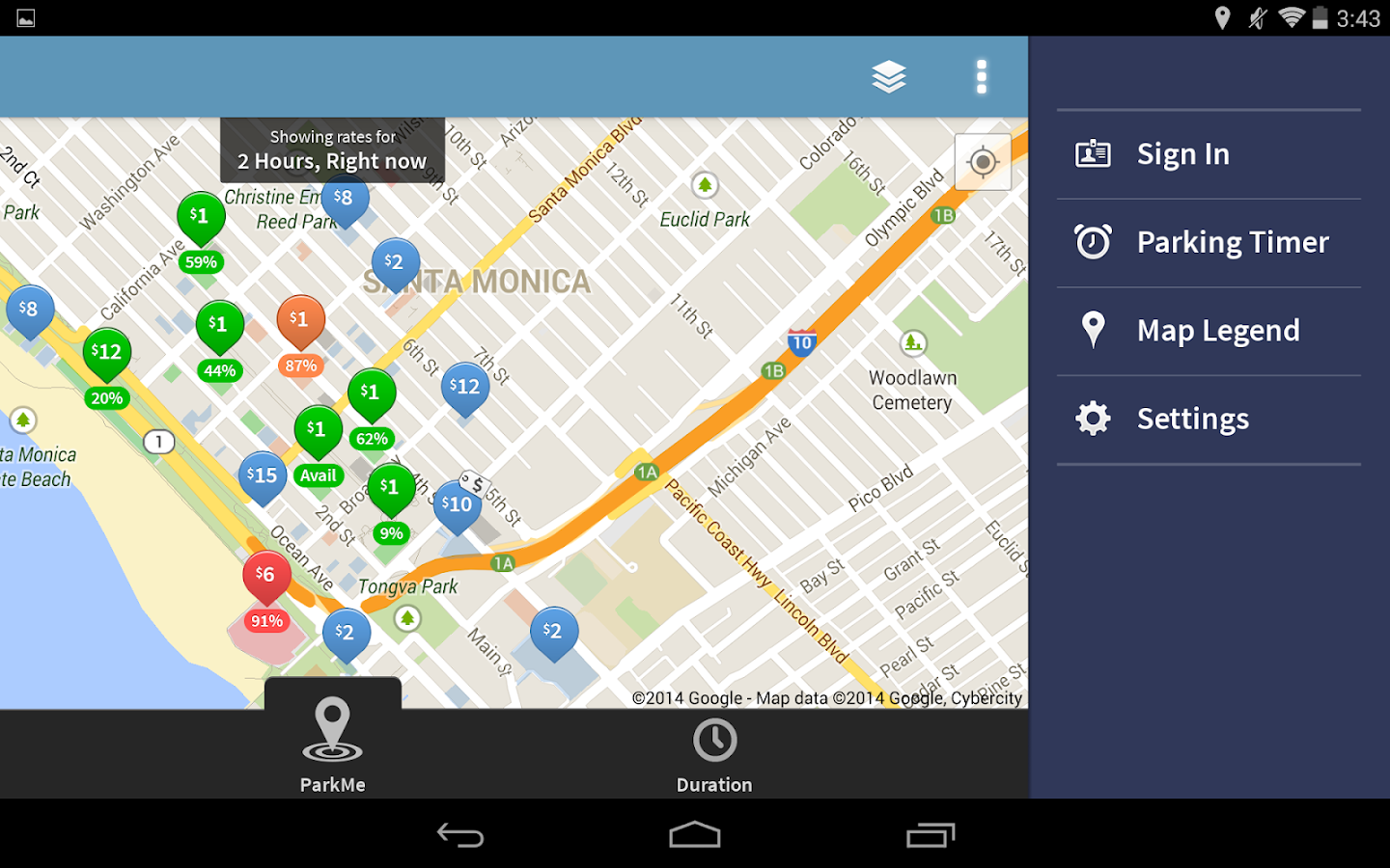ParkMe Parking Android Apps on Google Play