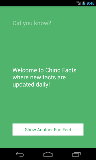 Chino Facts