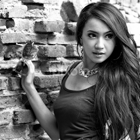 by Andre Chandra - Black & White Portraits & People