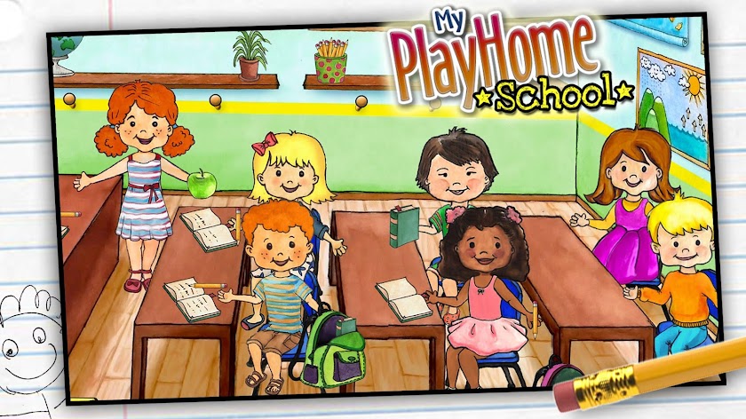 My PlayHome School Screen 2