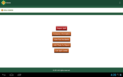 Spill Center Mobile Screenshots 0