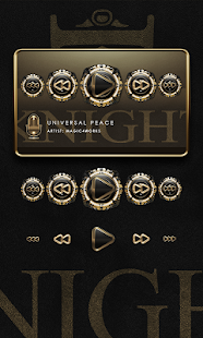 Poweramp Widget Golden Knight Screenshots 2