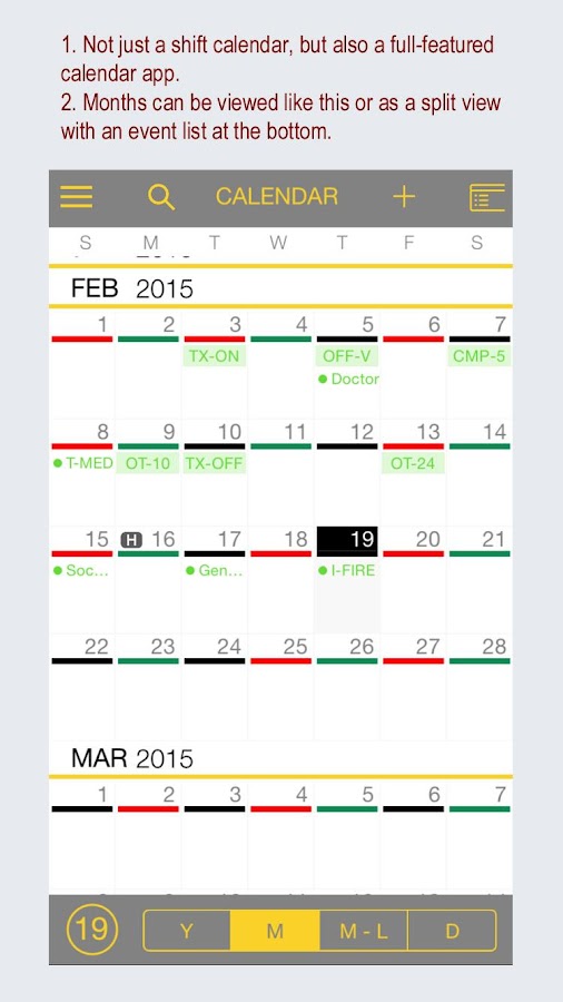 FireSync Shift Calendar Android Apps on Google Play