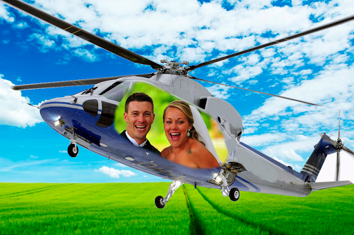 Helicopter Photo Frame